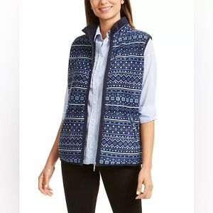 💙 Karen Scott Sport Fleece Vest - Size PP
